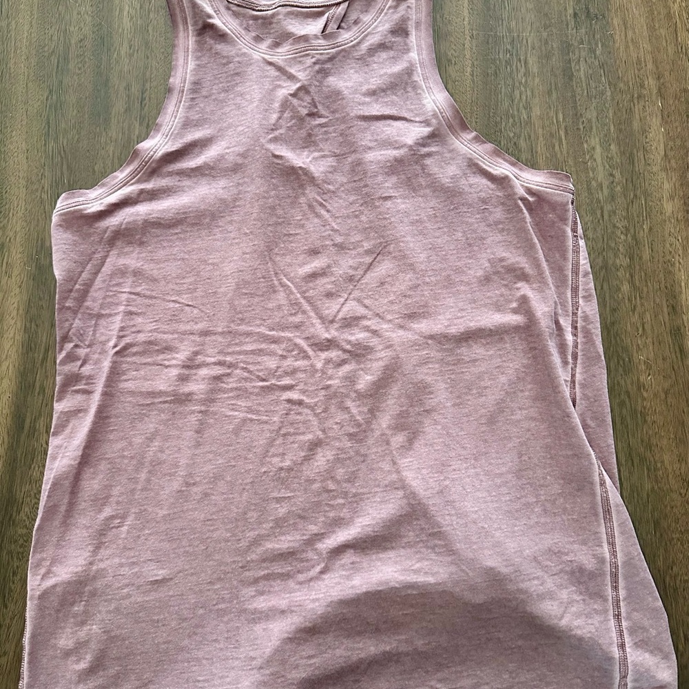 lululemon athletica Light Pink Tank Top
